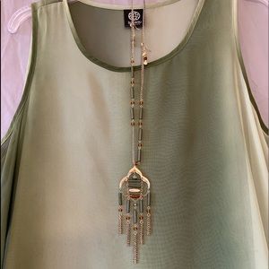 1X Bobeau ultra sheer tank top